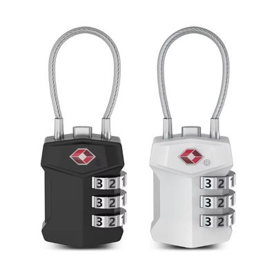 Reisdraad TSA bagage slot 3 cijfers Voor school gym koffer