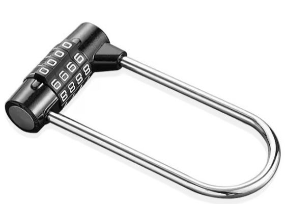 4 cijfers U-vormig hangslot MTB Cycle Lock Combinatie