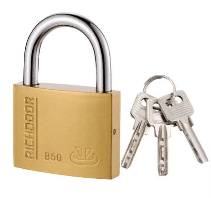 ISO9001 Indoor 40mm Messing Padlock Sleutel Alike ODM