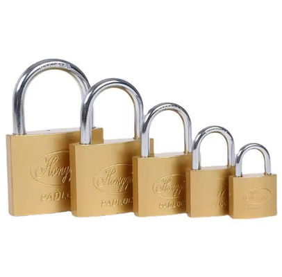 Commercieel antiek koperen hangslot 40 mm 70 mm schilderstaal