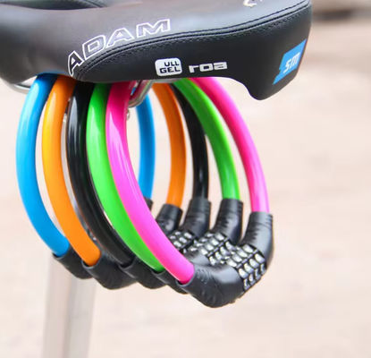 Viercijferig getal bergwegfiets Wala slot combinatie touw slot antidiefstal