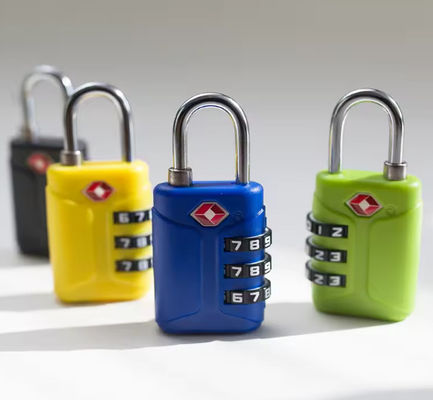 Geïntegreerde kleine TSA Combo Travel Locks voor luchtvaartbagage