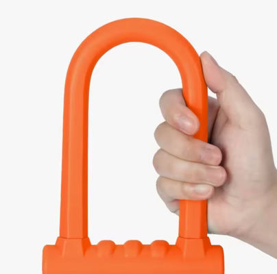 Anti-diefstal MTB Silicone U-vormige hangslot Sleutel Veiligheid Voor Road Bike