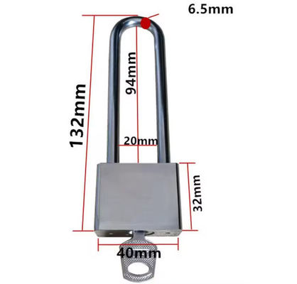Messing roestvrij staal lange boeien combinatie slot 40 mm