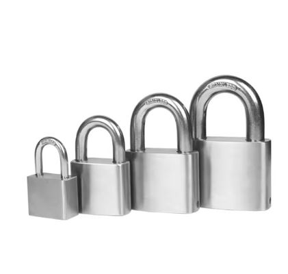 Zilveren veiligheid roestvrij slot mini hangsloten met dezelfde sleutel 25mm
