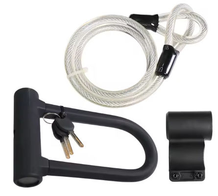 Outdoor fiets hangslot met sleutel diefstal proof compact staal