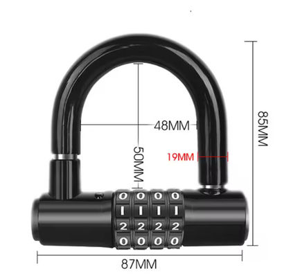 Password Chain Motorfiets Fiets hangslot Anti-diefstal Met U-sloten