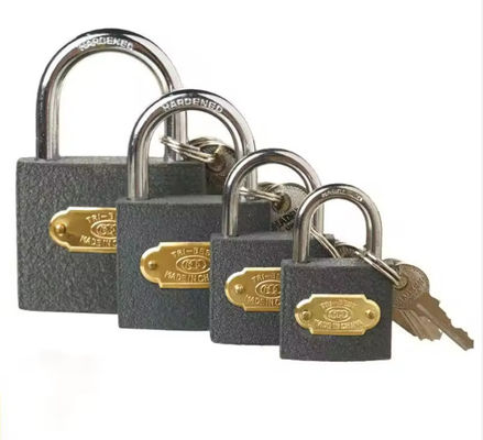 IJzer 40 mm op slot gesloten hangsloten voor huishoudelijke magazijn deur roestvrij