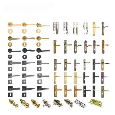 Double Zinc Cylinder Mortice Lock Door Locks Hardware Mortise Lock Handle With Key