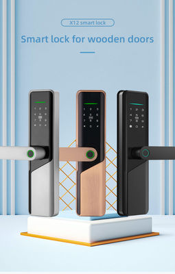 Elektrisch Digitaal Smart Volibel Aluminium Alloy RFID Card Password Code Door Lock zonder vingerafdruk Tuya Ttlock App
