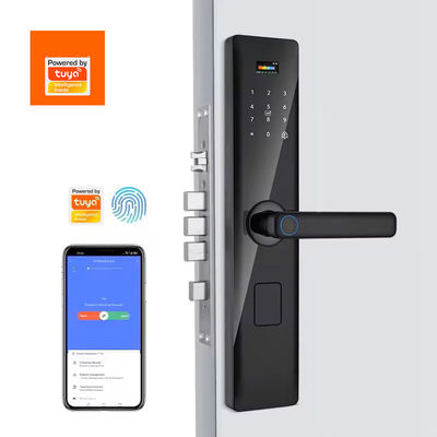 Code RFID IC Card Smartphone App Ontsluit Biometrische vingerafdruk Smart Lock Tuya Smart WiFi Digitaal Deur slot
